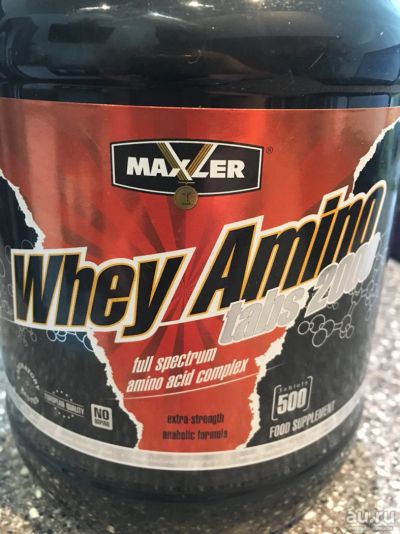 Лот: 13309758. Фото: 1. Аминокислоты Maxler whey amino... Спортивное питание, витамины