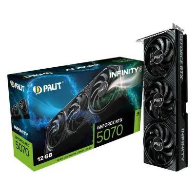 Лот: 25393119. Фото: 1. Видеокарта Palit GeForce RTX 5070... Видеокарты