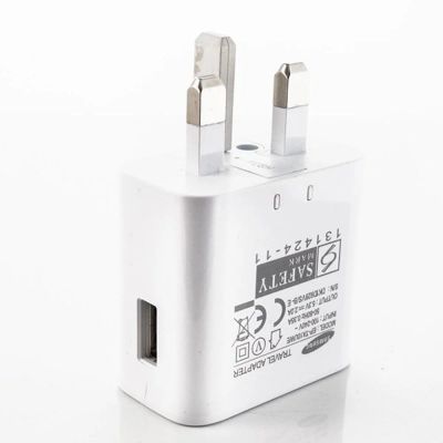 Лот: 11465776. Фото: 1. Samsung EP-TA10UWE 3 Pin UK. Зарядные устройства