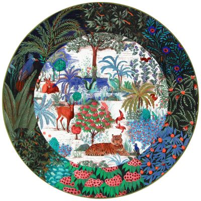 Лот: 25053101. Фото: 1. Блюдо для торта Gien Le Jardin... Предметы сервировки