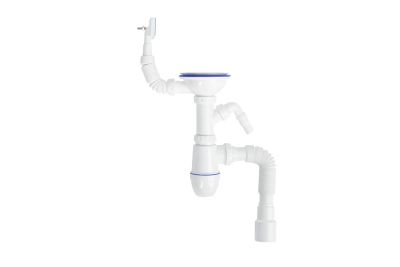 Лот: 24663115. Фото: 1. Cифон для мойки IDDIS Kitchen... Водоотведение, водостоки и канализация