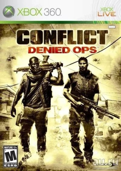 Лот: 13346129. Фото: 1. Conflict: Denied Ops [Xbox 360... Игры для консолей