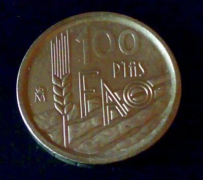 Лот: 1739904. Фото: 1. Испания 100 песет 1995 выпуск... Европа