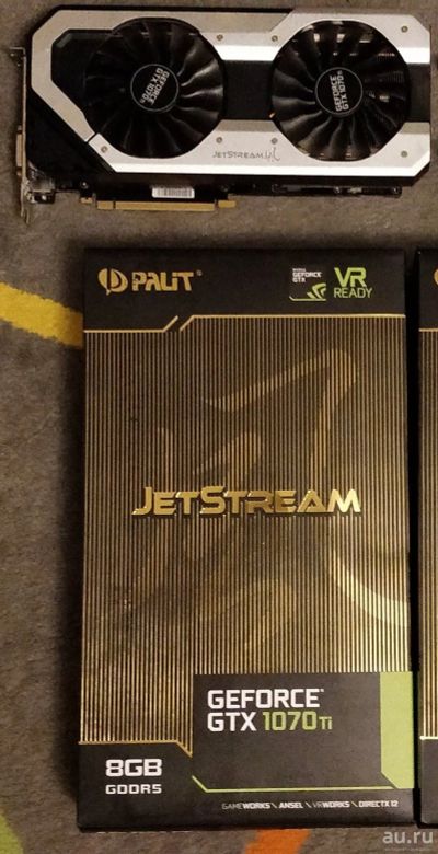 Лот: 12810317. Фото: 1. Видеокарта Palit Jetstream GTX... Видеокарты