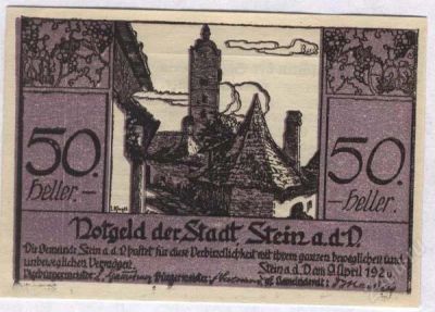 Лот: 1419588. Фото: 1. Австрия. Нотгельд. 50 геллер 1920г... Германия и Австрия