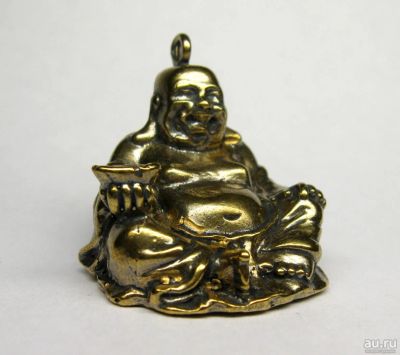 Лот: 9200908. Фото: 1. Будда - брелок сувенирный, подвеска. Фигурки, статуэтки