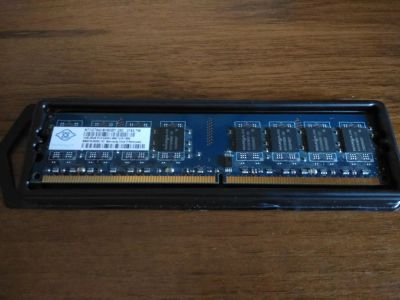 Лот: 11504473. Фото: 1. DDR2 1Gb 800MHz Nanya (NT1GT64U8HB0BY-25D... Оперативная память