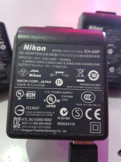 Лот: 10878462. Фото: 1. nikon usb EH-68P зарядка оригинал... Аккумуляторы, зарядные