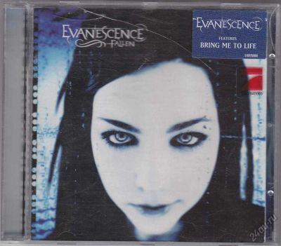 Лот: 5914767. Фото: 1. Evanescence =Fallen= 2003 CD EU. Аудиозаписи