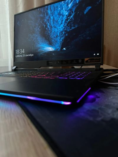 Лот: 20862589. Фото: 1. ASUS ROG STRIX G17 (G713QM-HX093T... Ноутбуки