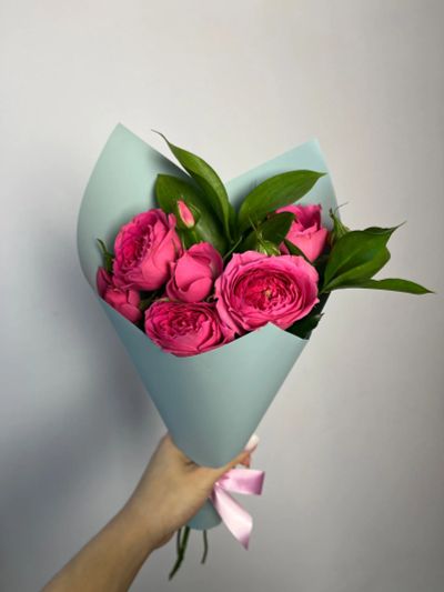 Лот: 24396435. Фото: 1. Букет-комплимент 6. Свежие цветы