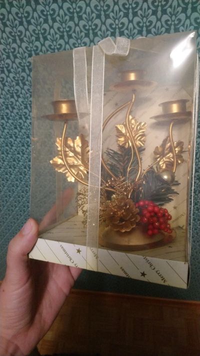 Лот: 16635733. Фото: 1. Подсвечник. Свечи
