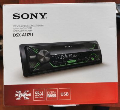 Лот: 16392955. Фото: 1. Новая автомагнитола Sony DSX-A112U... Автомагнитолы
