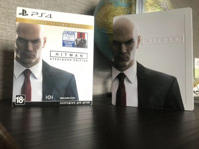 Лот: 13907320. Фото: 1. Hitman. Steelbook Edition. PS... Игры для консолей