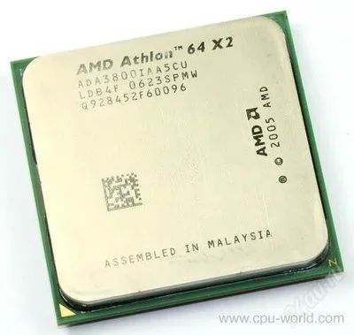 Лот: 78597. Фото: 1. AMD Athlon 64 X2 3800+ (Socket... Процессоры