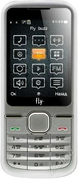 Лот: 2346301. Фото: 1. Сотовый телефон Fly DS123 Grey... Кнопочные мобильные телефоны