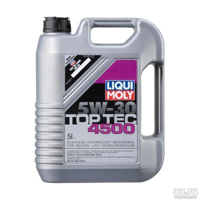 Лот: 12496425. Фото: 1. LIQUI MOLY Top Tec 4500 5W-30... Масла, жидкости