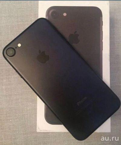 Лот: 18264250. Фото: 1. iPhone 7 32Gb Black Mate. Смартфоны