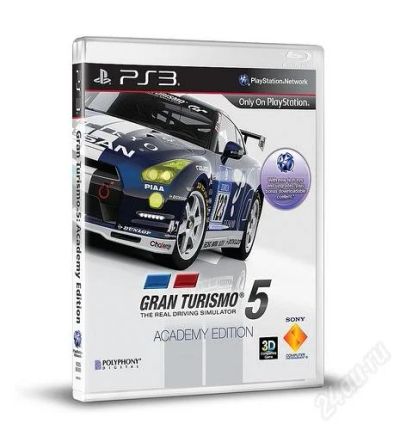 Лот: 2966218. Фото: 1. Gran Turismo 5: Academy Edition. Игры для консолей