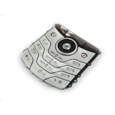 Лот: 25353091. Фото: 1. Клавиатура Motorola L2 Серебро. Клавиатуры для ноутбуков