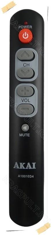 Лот: 15907833. Фото: 1. Пульт AKAI A1001034. Пульты ДУ