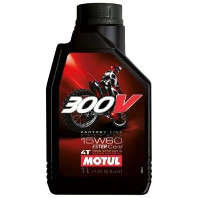 Лот: 10920400. Фото: 1. Масло MOTUL 300V 4T Factory Line... Масла, жидкости