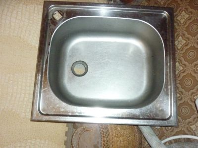 Лот: 3744473. Фото: 1. мойка раковина нержавейка бу. Мойки кухонные