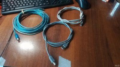 Лот: 11198599. Фото: 1. Кабель USB 2.0 A (вилка) - B... Шлейфы, кабели, переходники
