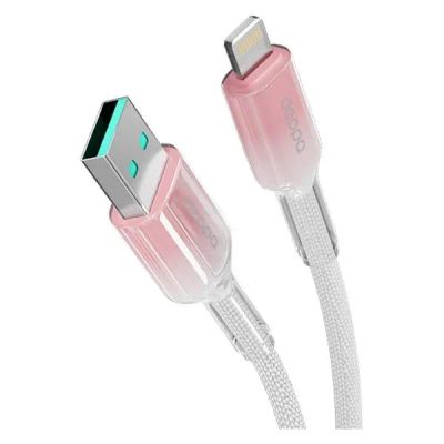 Лот: 24862820. Фото: 1. Кабель Deppa Joy USB-A/Lightning... Дата-кабели, переходники
