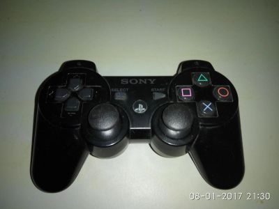 Лот: 8846224. Фото: 1. Оригинальный джойстик PS 3 Б\У... Аксессуары, геймпады