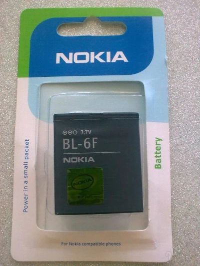 Лот: 96146. Фото: 1. Аккумулятор NOKIA BL-6F. Аккумуляторы