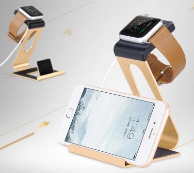 Лот: 6229761. Фото: 1. Подставка под Apple Watch и iPhone... Ремешки, браслеты