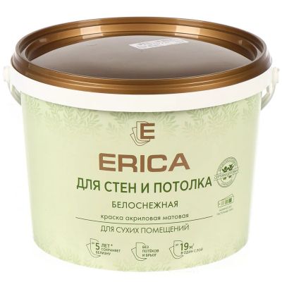 Лот: 24085204. Фото: 1. Краска воднодисперсионная, Erica... Краски, лаки, растворитель