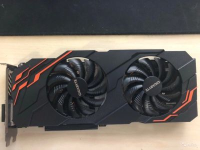 Лот: 13161335. Фото: 1. Видеокарта Gigabyte GTX 1070 GV-N1070WF2OC-8GD. Видеокарты