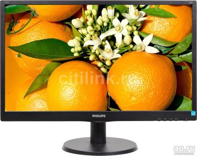 Лот: 15618565. Фото: 1. Монитор Philips 243V5LAB (00/01... ЖК-мониторы