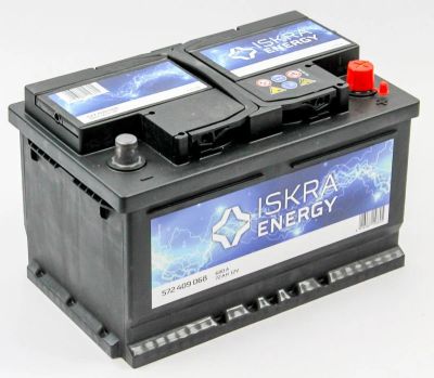 Лот: 16635478. Фото: 1. Аккумулятор Стартерный ISKRA Energy... Аккумуляторы