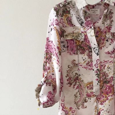 Лот: 7504739. Фото: 1. Рубашка Massimo Dutti натуральный... Блузы, рубашки, водолазки