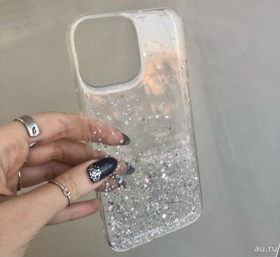 Лот: 18480857. Фото: 1. Чехол-накладка Glitter для Apple... Чехлы, бамперы