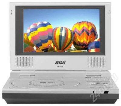 Лот: 604755. Фото: 1. Портативный DVD-плеер BBK DL371S. Плееры