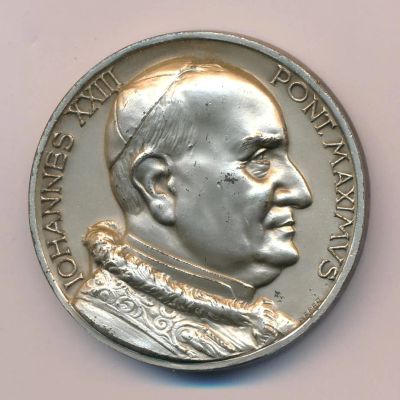 Лот: 7870528. Фото: 1. Ватикан Медаль Папа Иоанн XXIII... Сувенирные