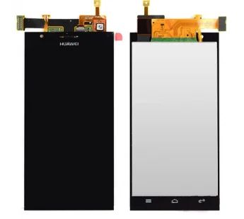 Лот: 14334851. Фото: 1. Дисплей Huawei Ascend P2 в сборе... Дисплеи, дисплейные модули, тачскрины