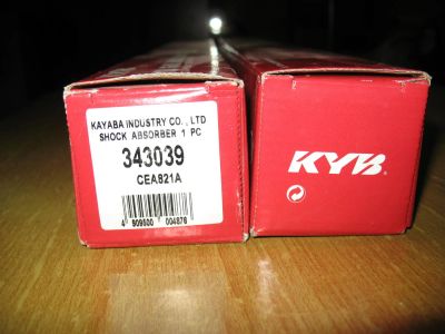 Лот: 5052613. Фото: 1. амортизатор задний kayaba 343039. Ходовая, подвеска, рулевое управление