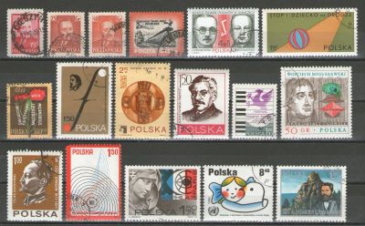 Лот: 16094530. Фото: 1. Лот марок Польши с 1948 года. Марки