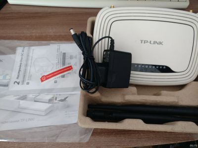 Лот: 13571205. Фото: 1. Wi-Fi роутер TP-LINK TL-WR841ND. Маршрутизаторы (роутеры)