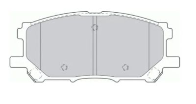 Лот: 16895365. Фото: 1. Колодки тормозные V981 Toyota... Тормозная система