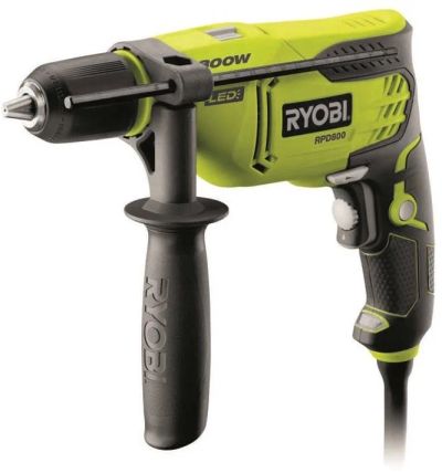 Лот: 6444773. Фото: 1. Дрель ударная RYOBI RPD800K 3002018... Электроинструмент