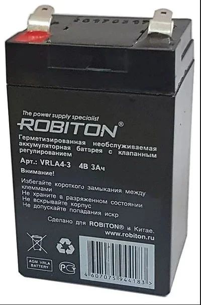 Лот: 16012168. Фото: 1. Аккумуляторная батарея Robiton... Батарейки, аккумуляторы, элементы питания