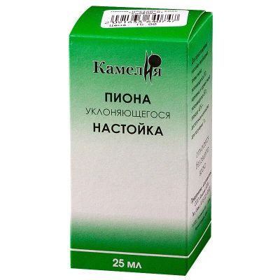 Лот: 25262029. Фото: 1. Пиона уклоняющегося настойка 25... Лекарства
