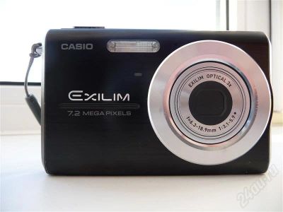 Лот: 637776. Фото: 1. Компактная фотокамера Casio Exilim... Цифровые компактные