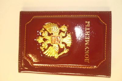 Лот: 10094682. Фото: 1. Обложка для паспорта / для документов... Бумажники, кошельки, портмоне